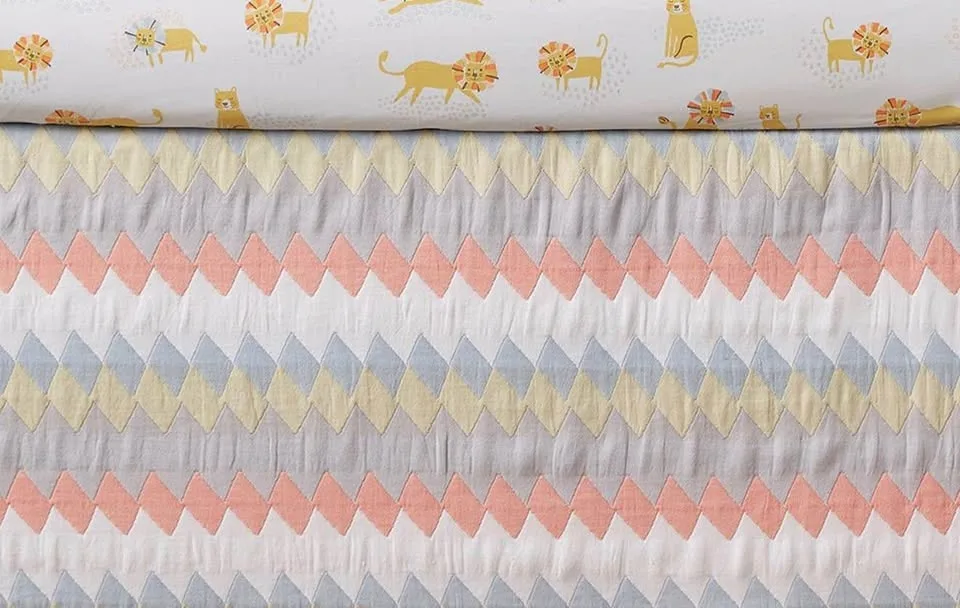 Pottery barn, little lion, baby crib, bedding set image indicator(2)