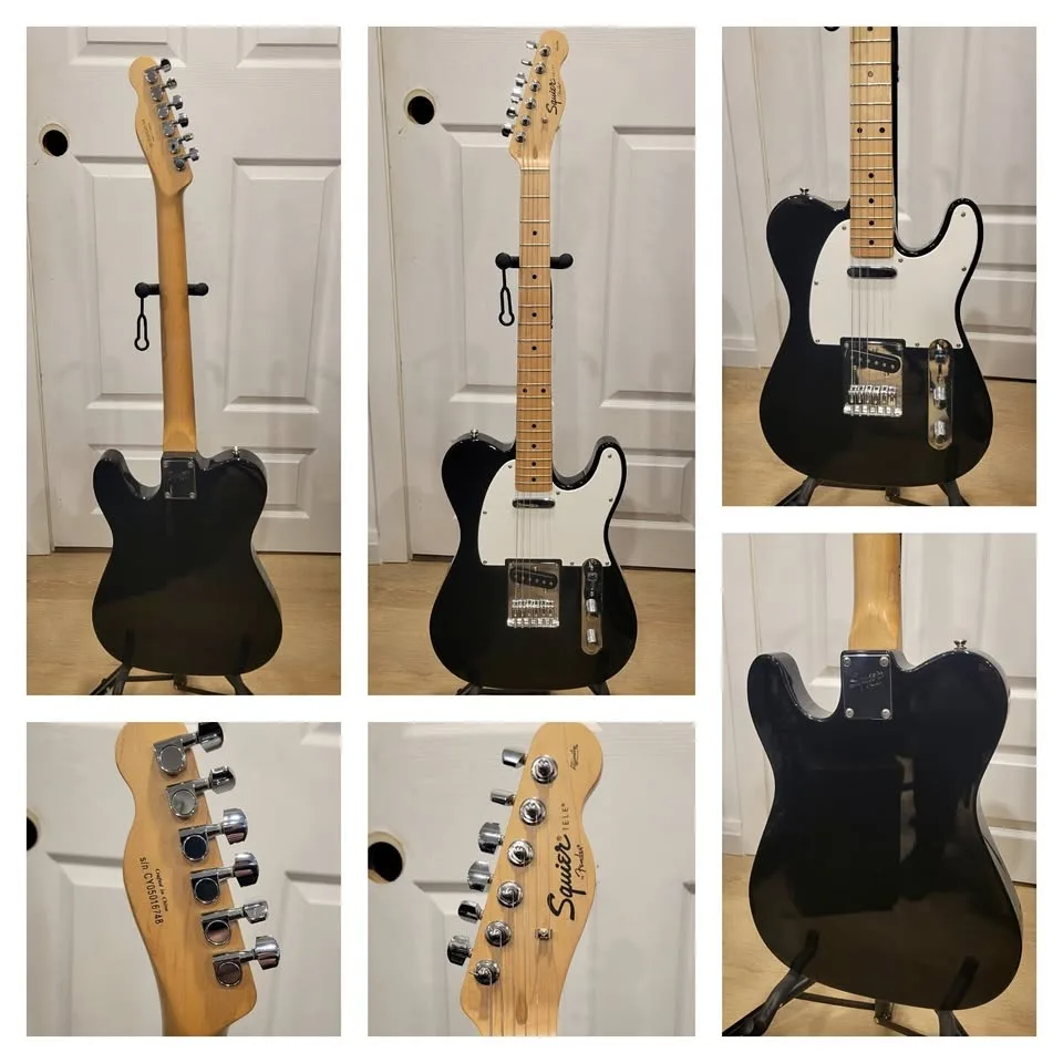 $280 Squier Telecaster Electric Guitar - Standard - Butterscotch