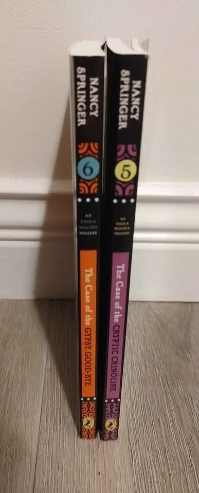 Enola Holmes Mystery Books - $12 for both image indicator(3)