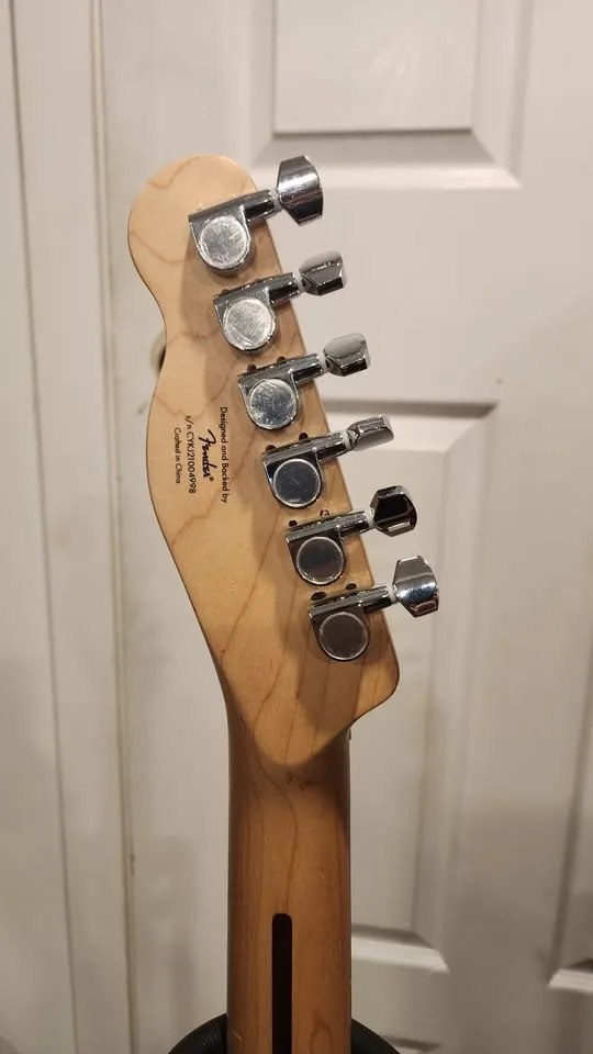 $350 Squier Telecaster Deluxe - Charcoal Frost Metallic image indicator(5)