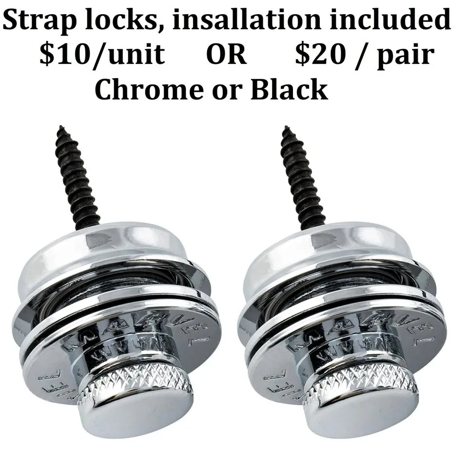 $20 Strap Locks (Free Installation)