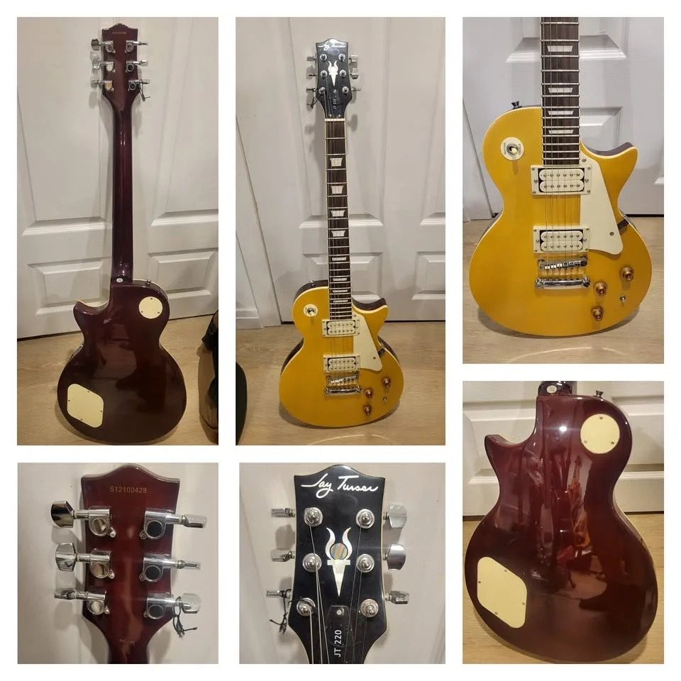 $250 Jay Turser JT-220 Electric Guitar – Gloss Sunburst