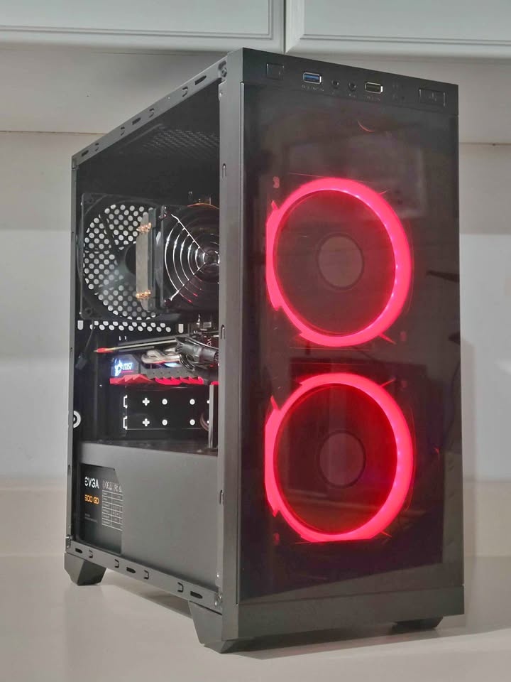 Budget Red Gaming PC | I5 9400F & GTX 1070Ti