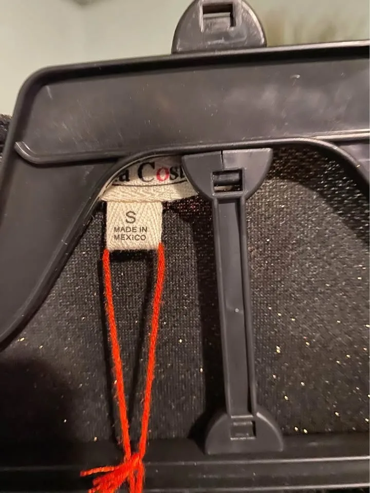 Rolla Coster Black/bronze Glitter Ruched Mini Dress, Size Small. image indicator(4)