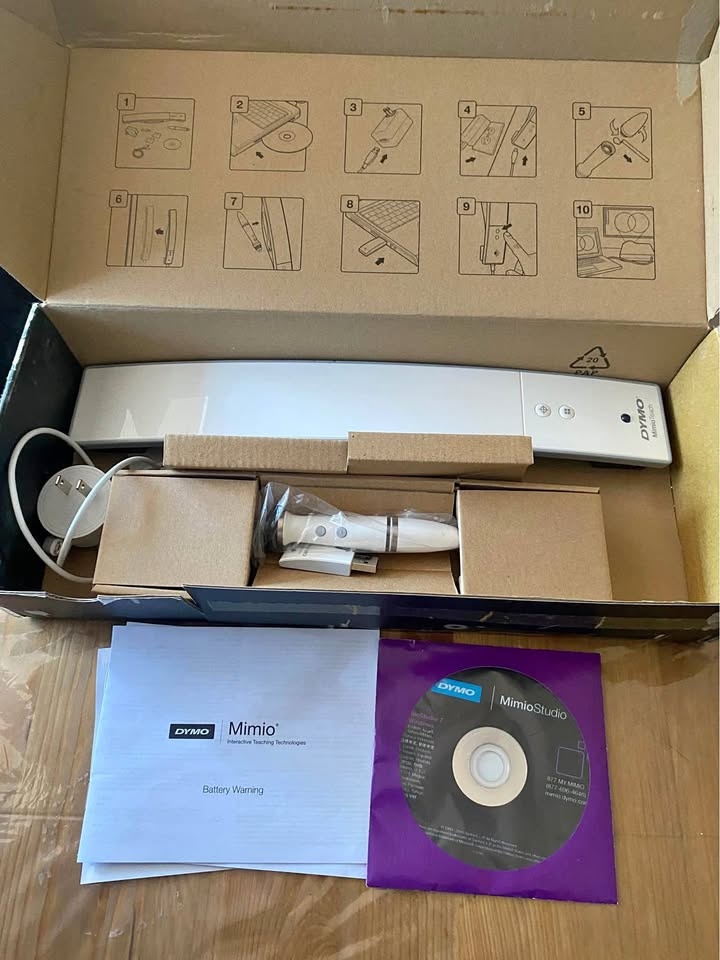 Dymo MimioTeach Interactive Whiteboard - Brand New