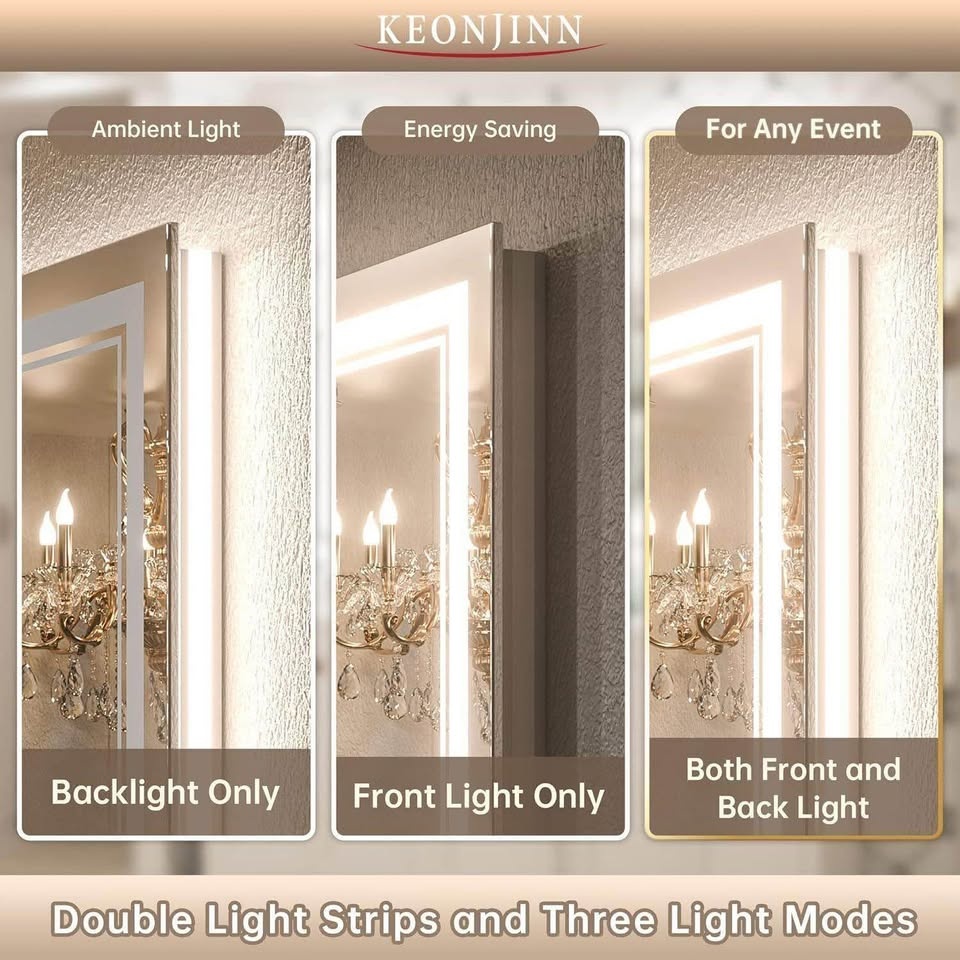 LED Bathroom Mirror 24x32 inches - brand new - photo 2