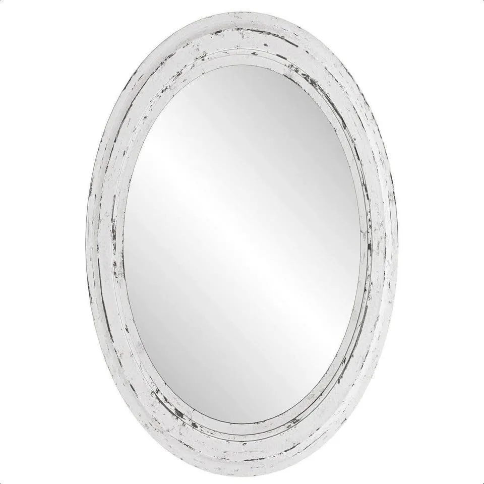 Rustic Oval Mirror 24x36 - New