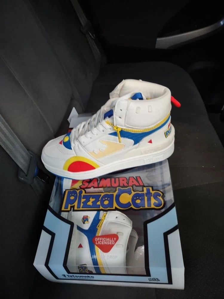 Samurai Pizza Cats Men's Size 8 Rare Collectable - photo 3
