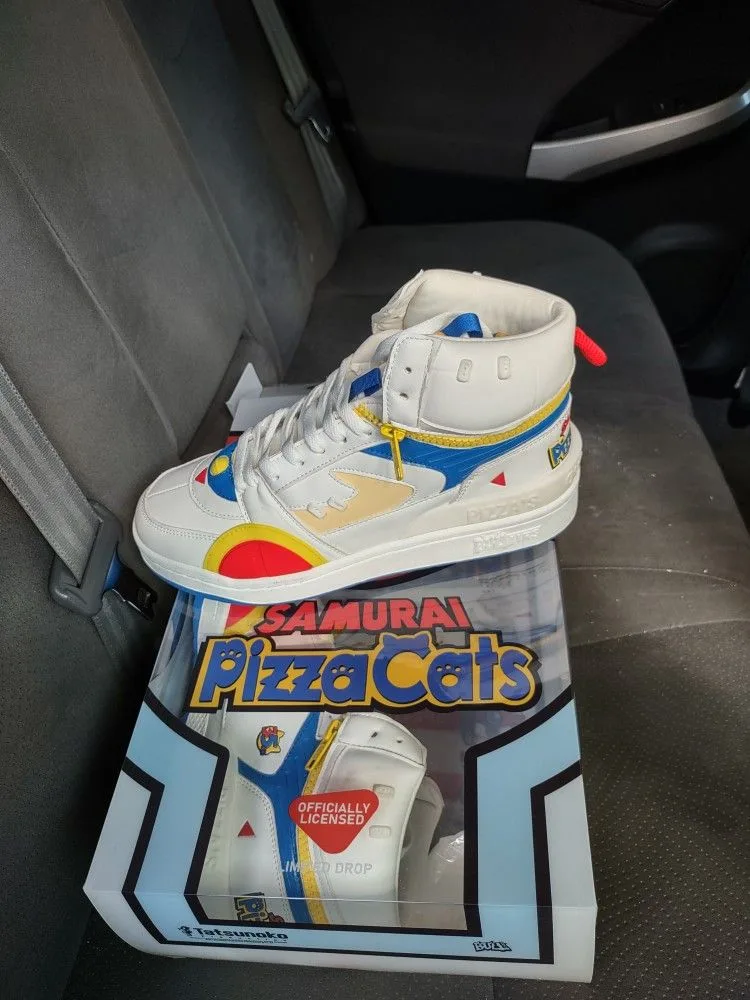 Samurai Pizza Cats Men's Size 8 Rare Collectable - photo 4