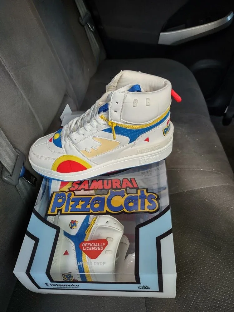 Samurai Pizza Cats Men's Size 8 Rare Collectable - photo 5