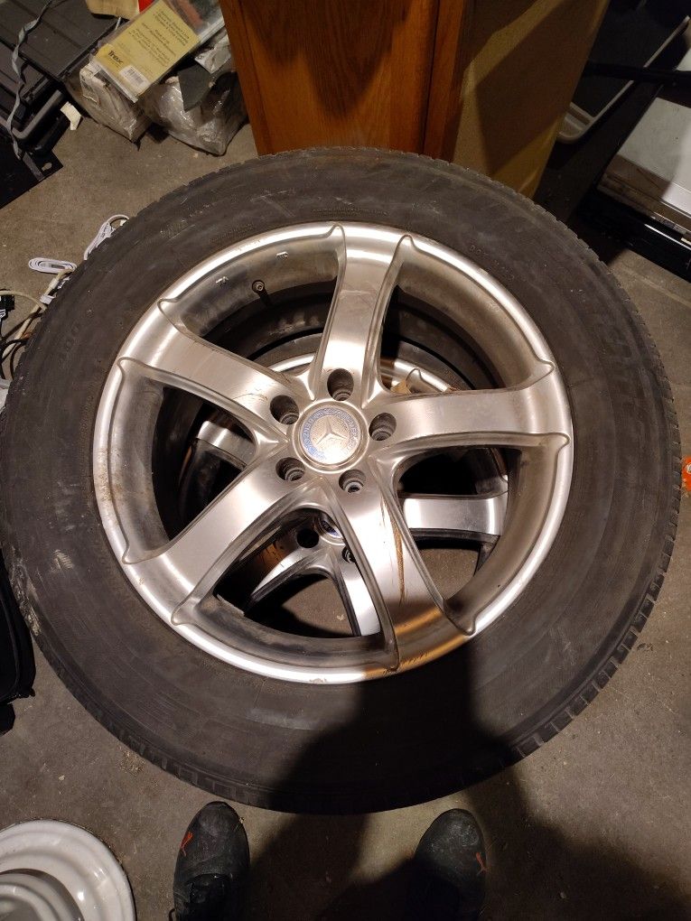 245 /60 R18 Mercedes Rims And Tires Used Bridgestone Tires