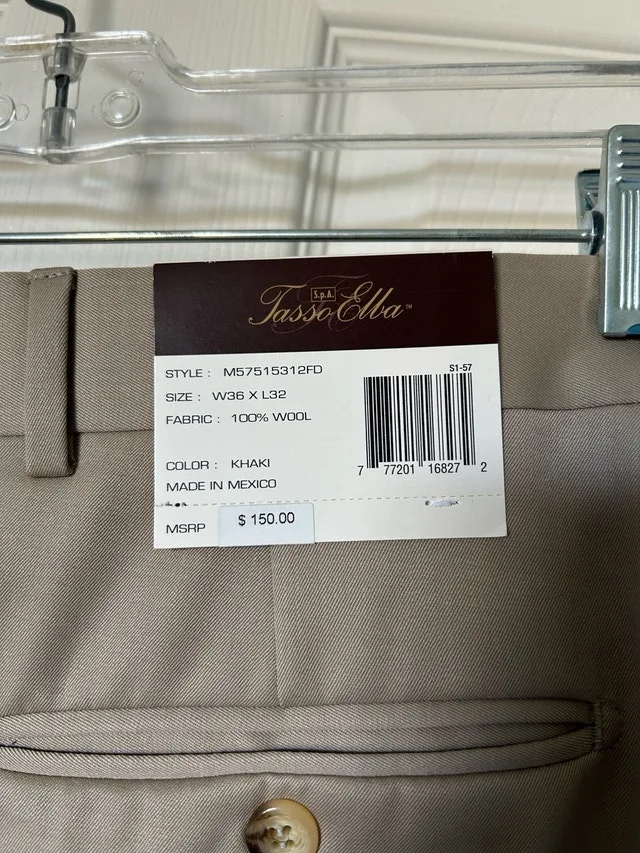 Tasso Elba Wool Pants image indicator(2)