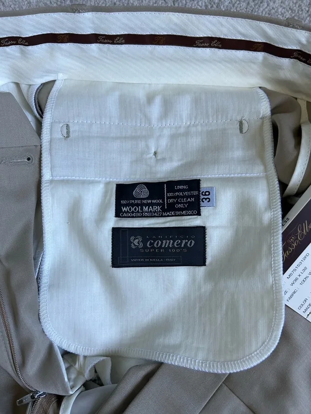 Tasso Elba Wool Pants image indicator(3)