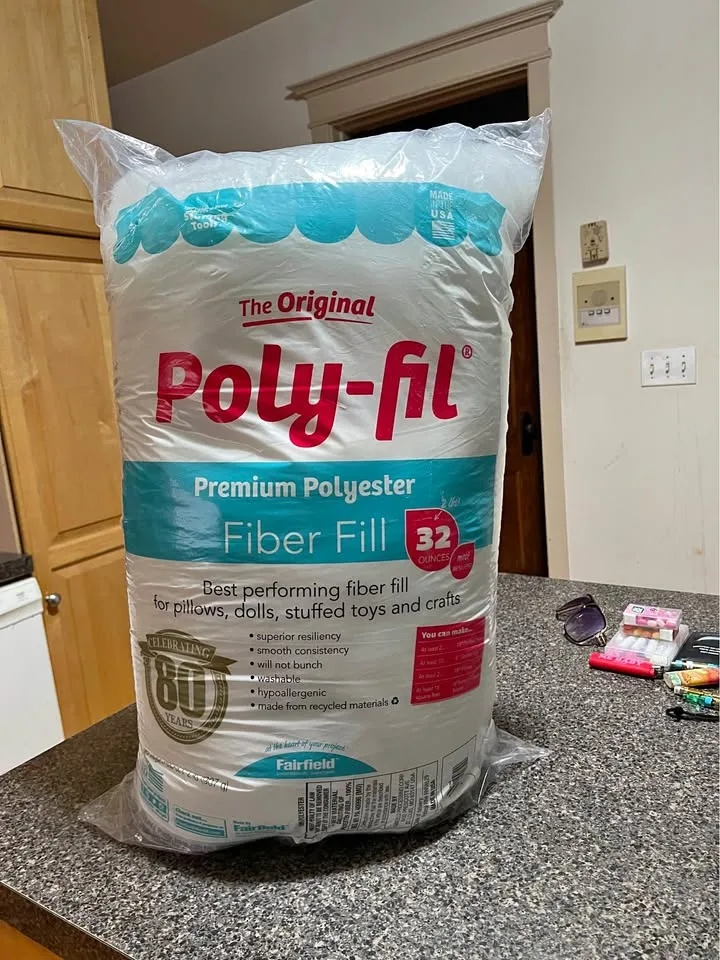 Fairfield Fiber Poly Fil Bag 32 oz