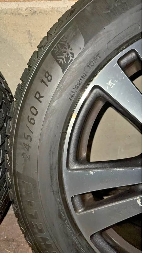 245/60R18 Honda pilot winter package