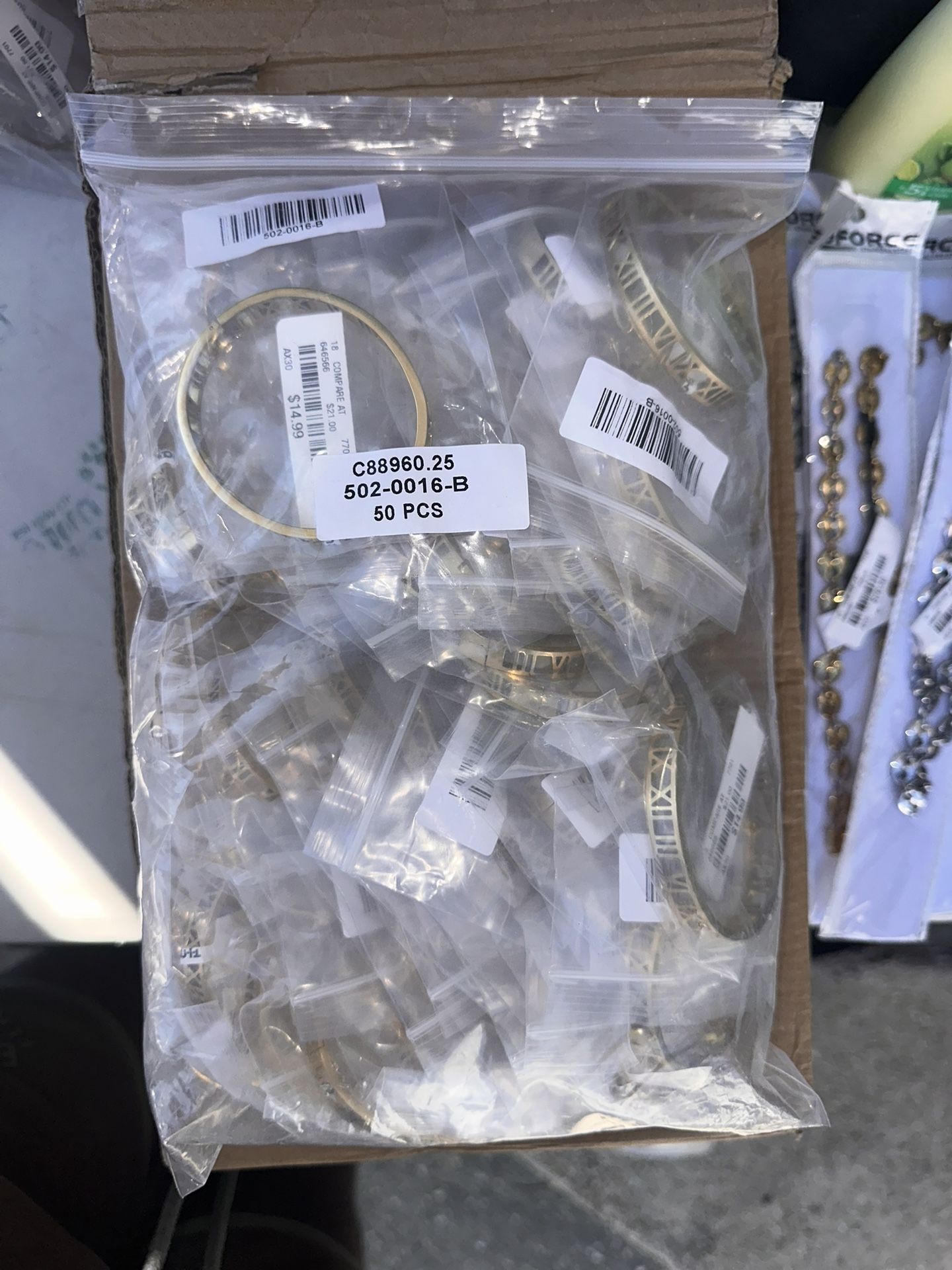 Gold Coated Stainless Steel Bracelet - photo 2