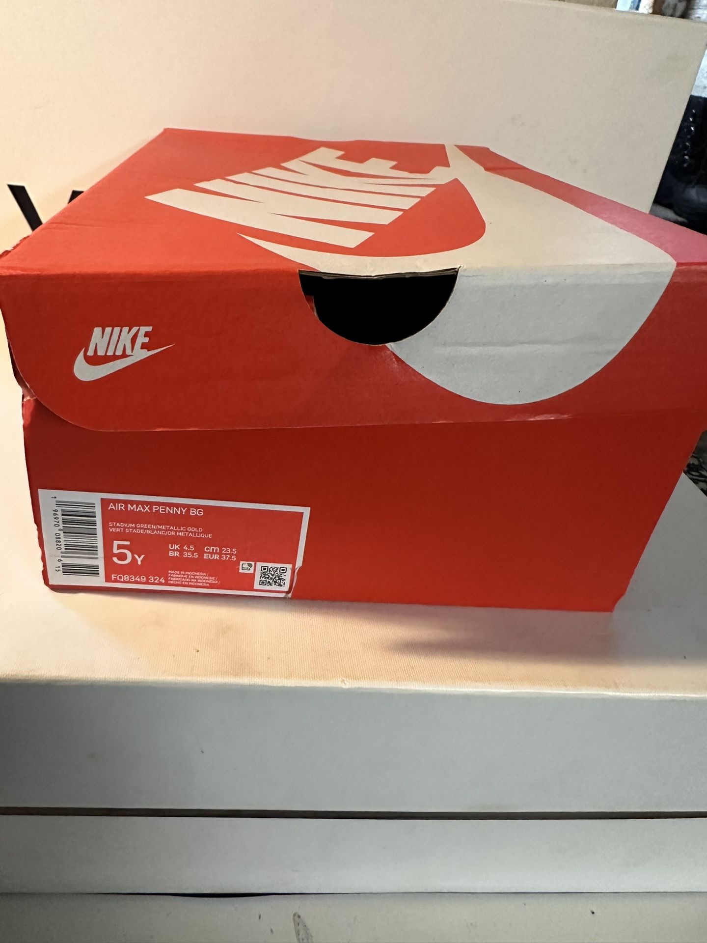 Airmax Penny Sz 5 Green N White - photo 5