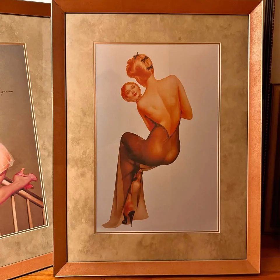 Vargas Framed Art Print