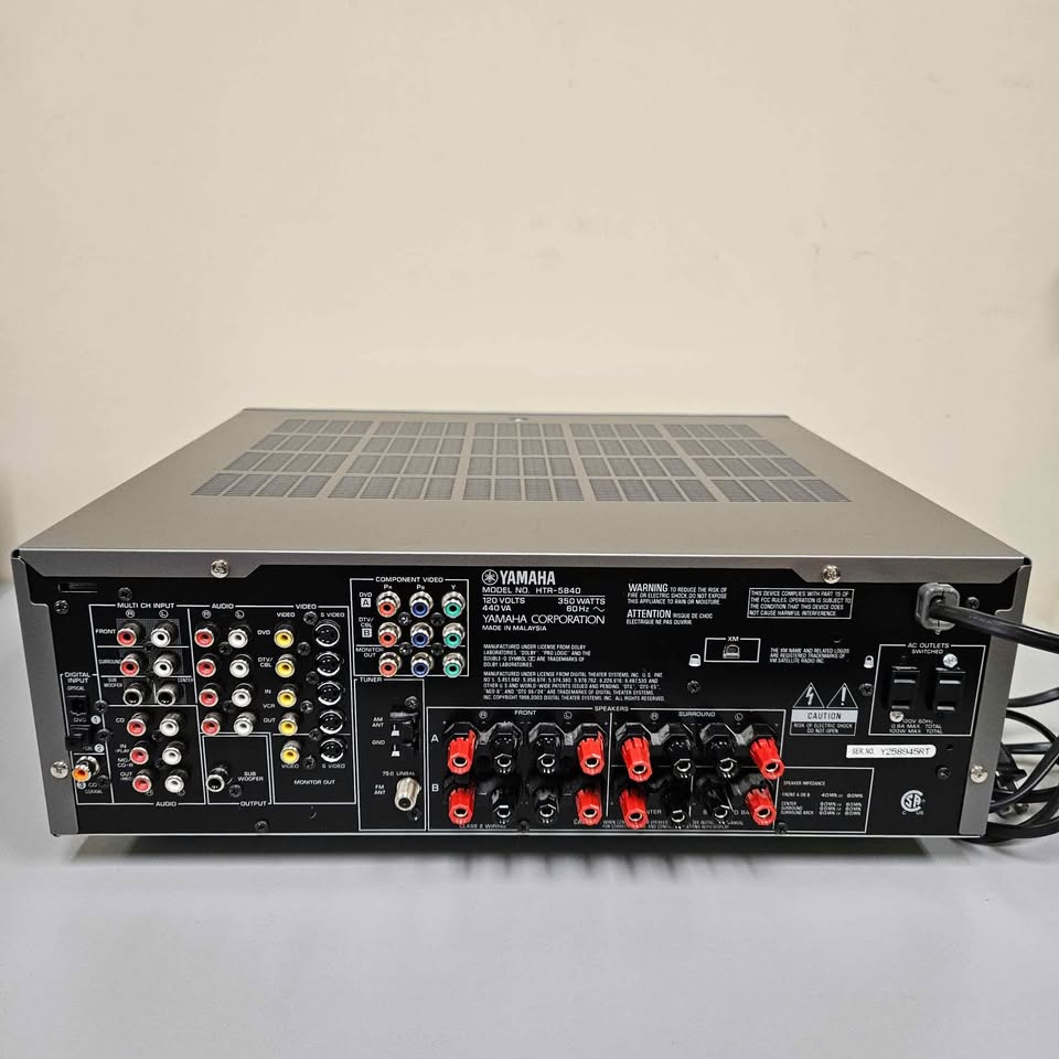YAMAHA HTR 5840 Receiver - photo 2