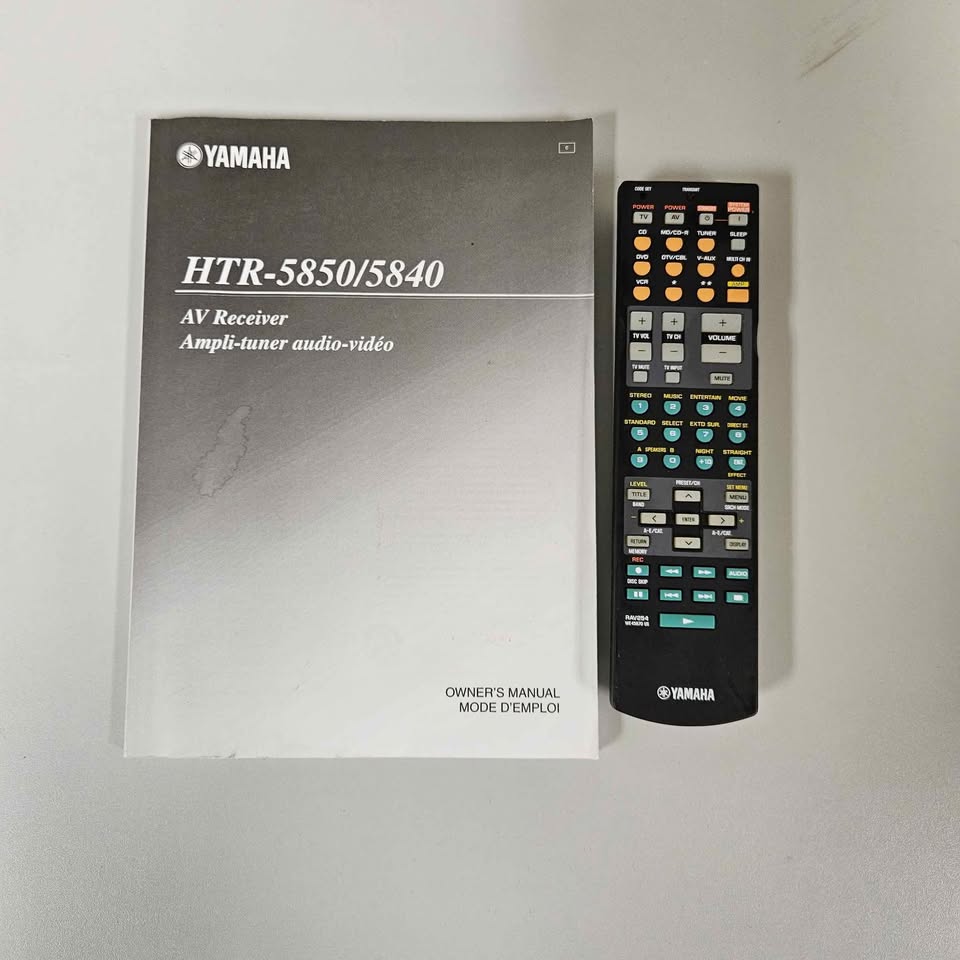 YAMAHA HTR 5840 Receiver - photo 3