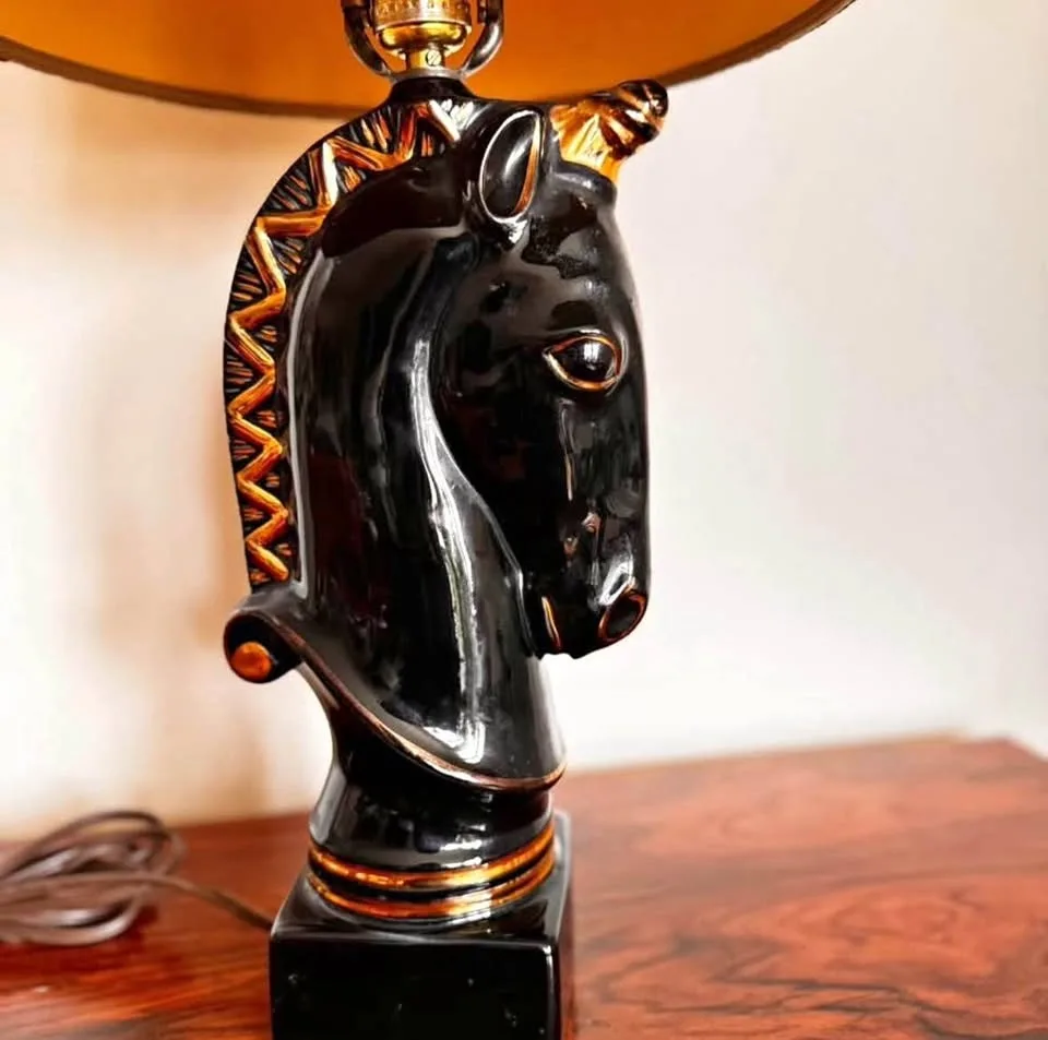 MCM Horse Lamp