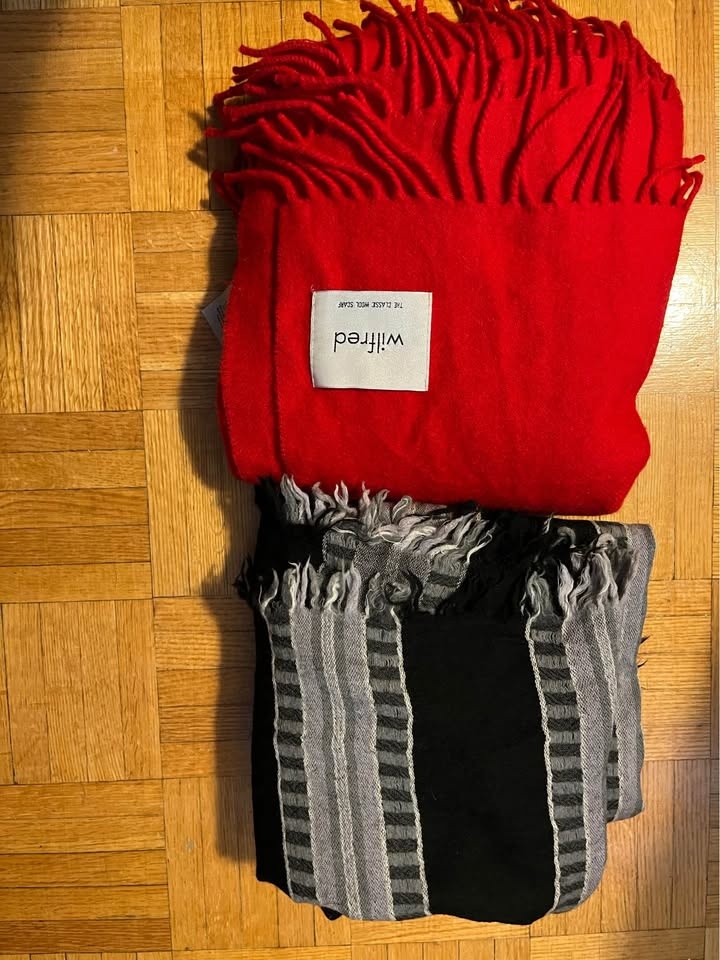 100% wool Wilfred scarf - photo 2