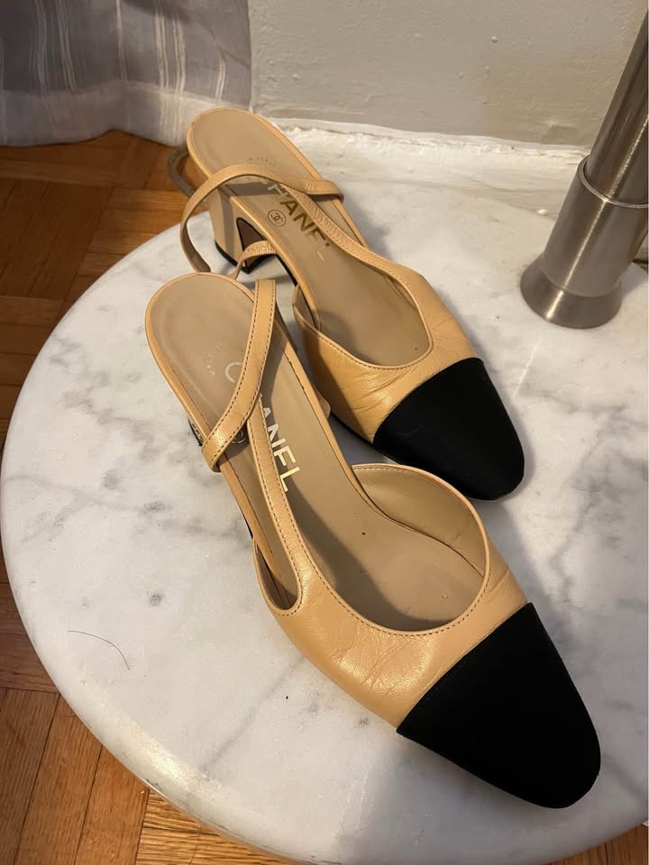 Chanel slingbacks 36.5 - photo 2