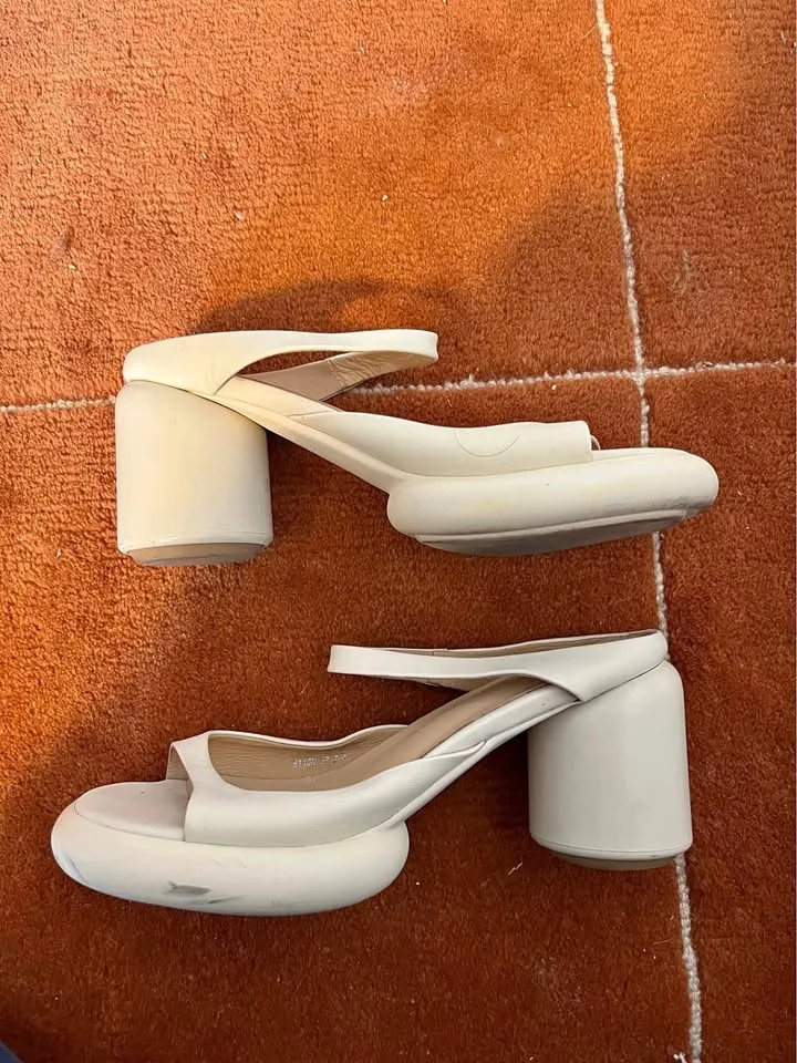 Jacqemus inspired chunky sandals size 6.5