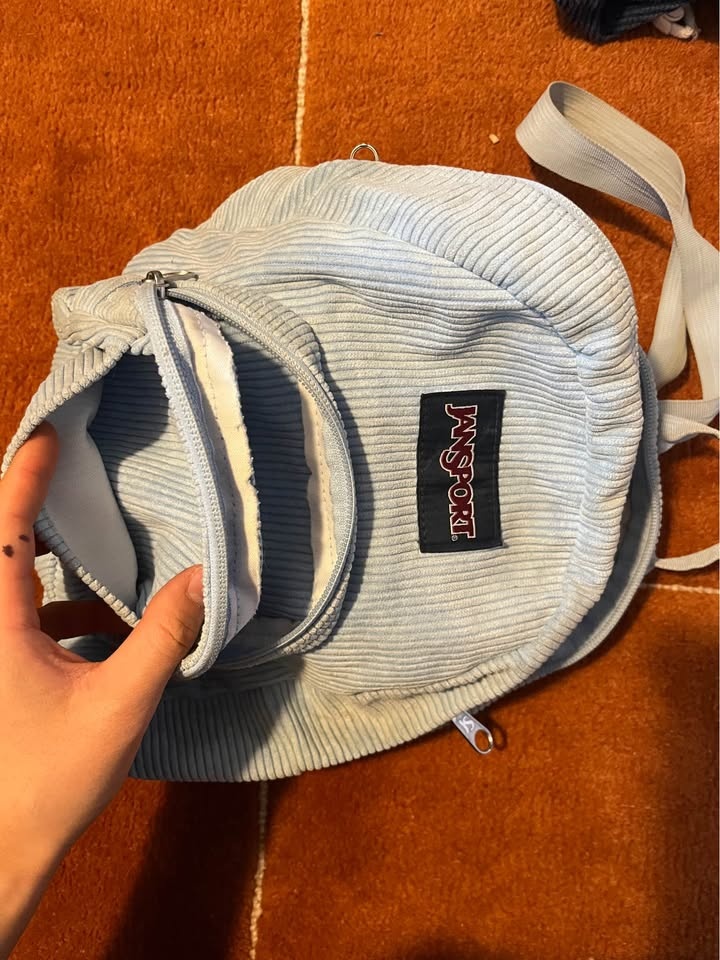 Corduroy Jansport mini backpack - photo 2