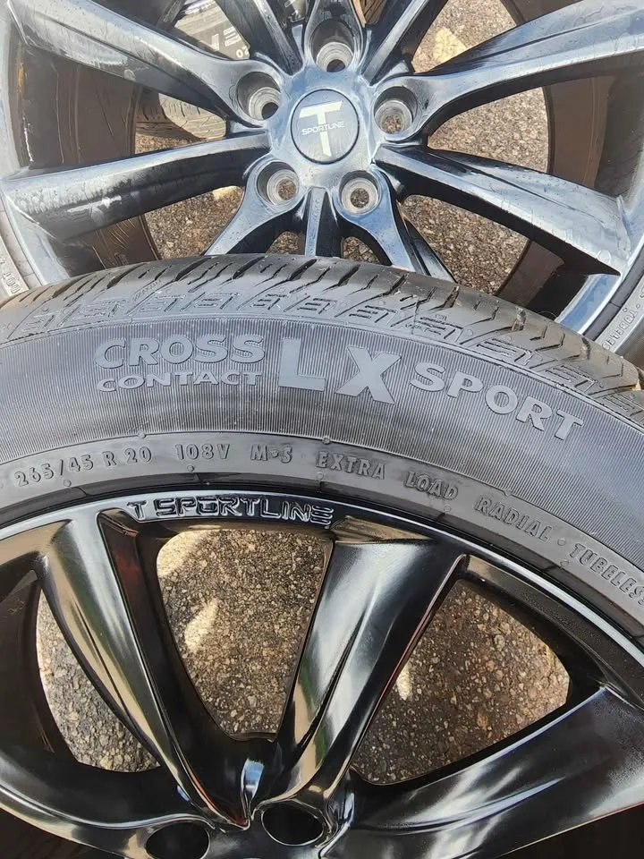 TST 20" Tesla Model X Rims and Tire Package (Set of 4) image indicator(6)