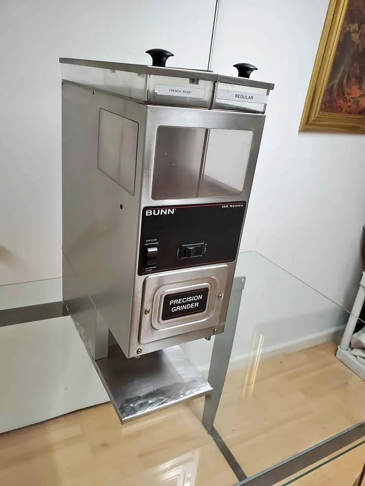 2 compartment Commercial Bunn Coffee Grinder