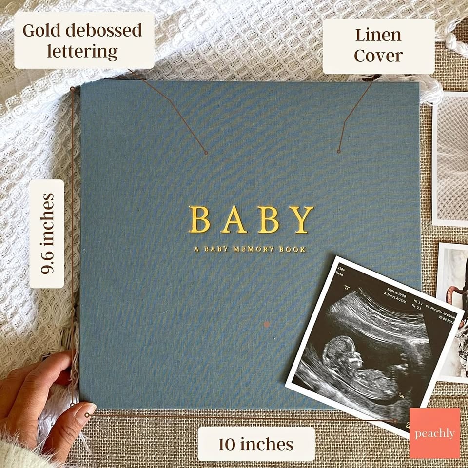 NEW~ Baby First Year Milestone Scrapbook – Perfect Gift