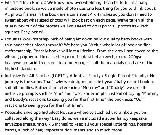 NEW~ Baby First Year Milestone Scrapbook – Perfect Gift - photo 4