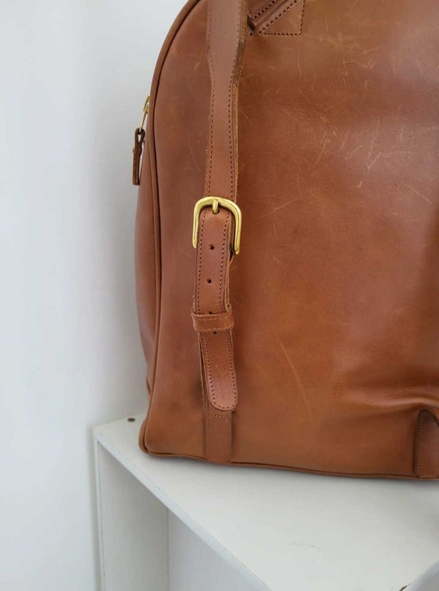 100% Genuine Leather Backpack - Made in Canada - photo 3