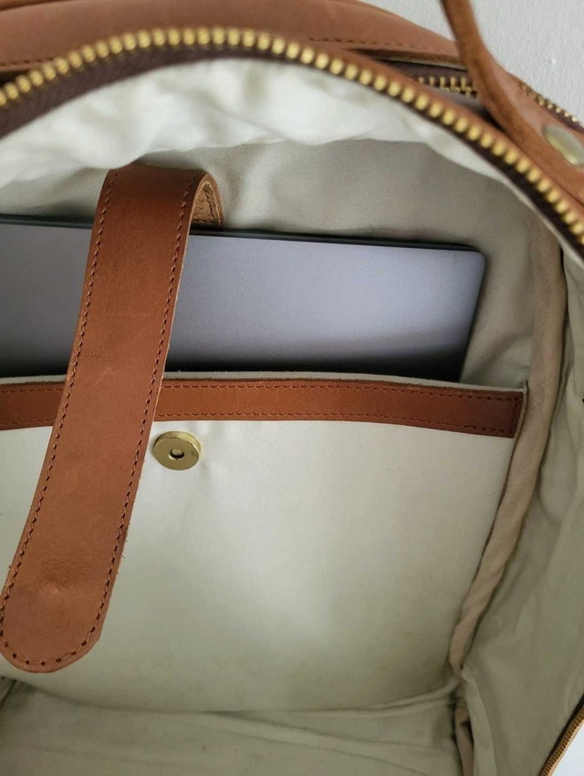 100% Genuine Leather Backpack - Made in Canada - photo 5