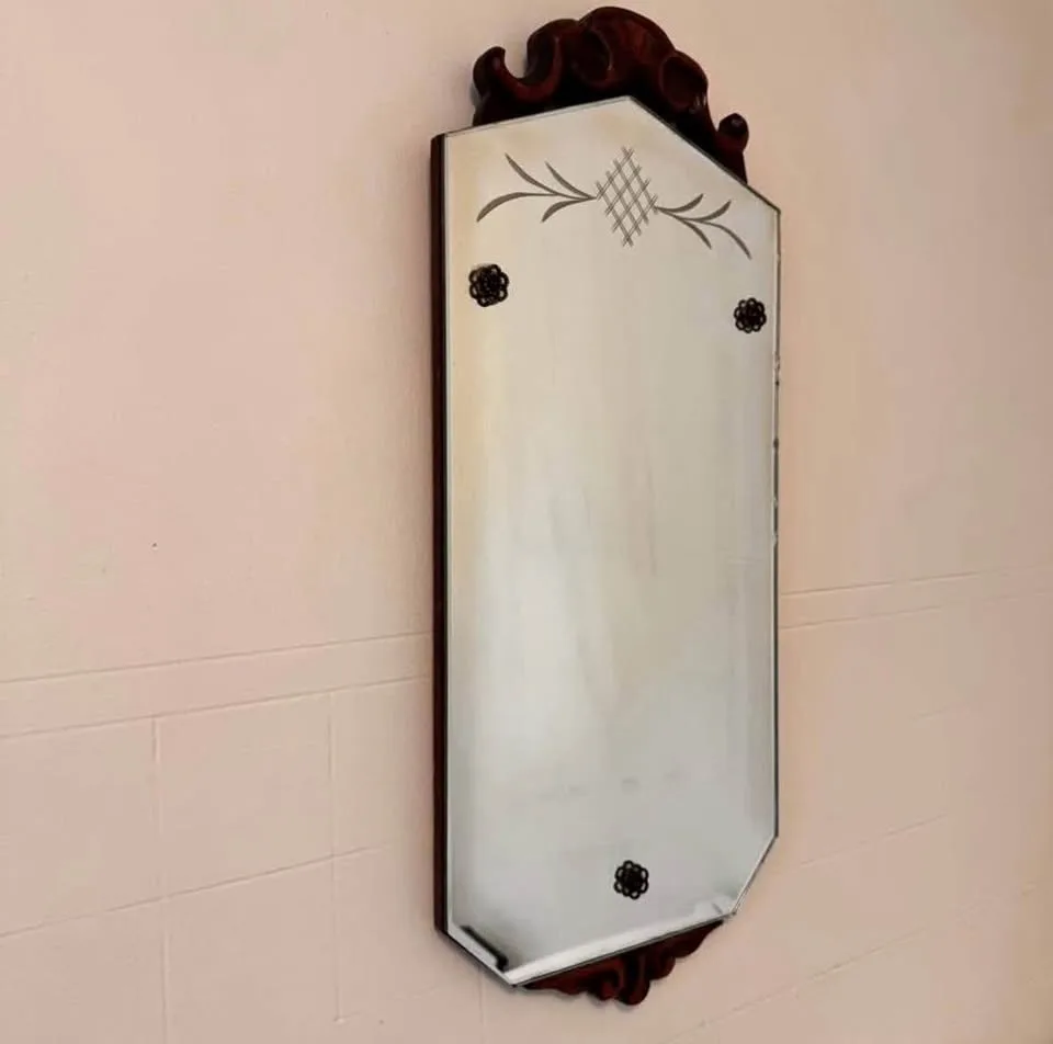 Antique HBC Mirror