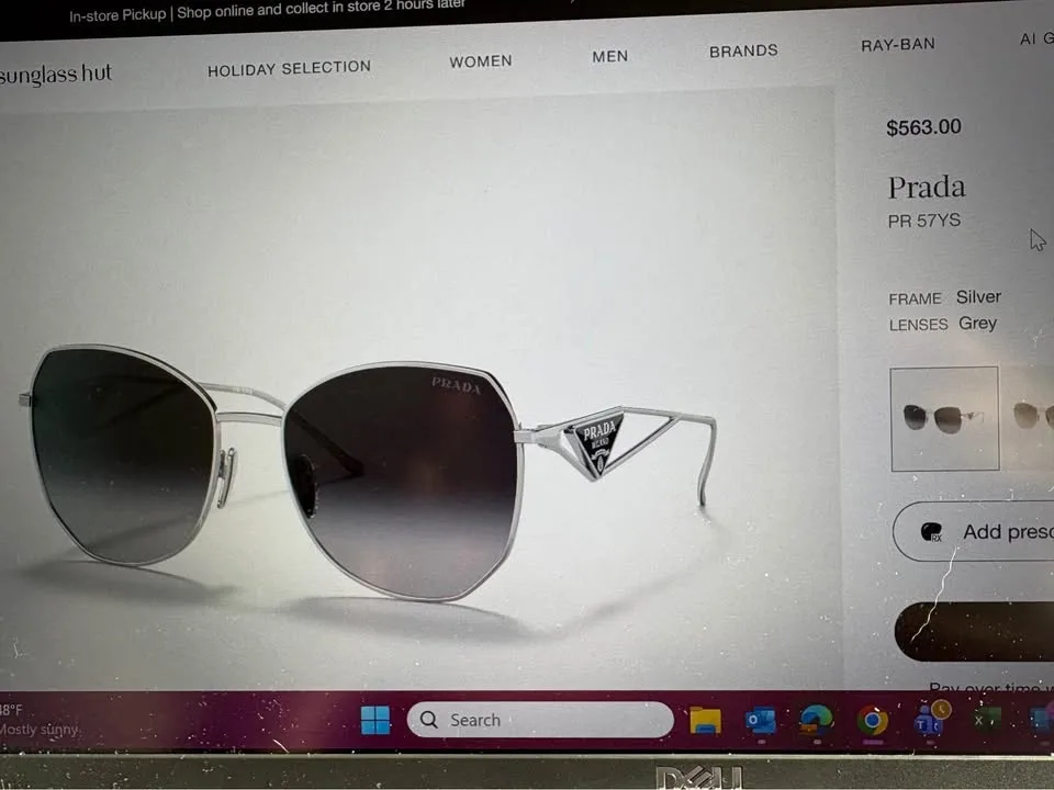 Gucci, Prada, Versace and ray ban round reverse sunglasses image indicator(2)