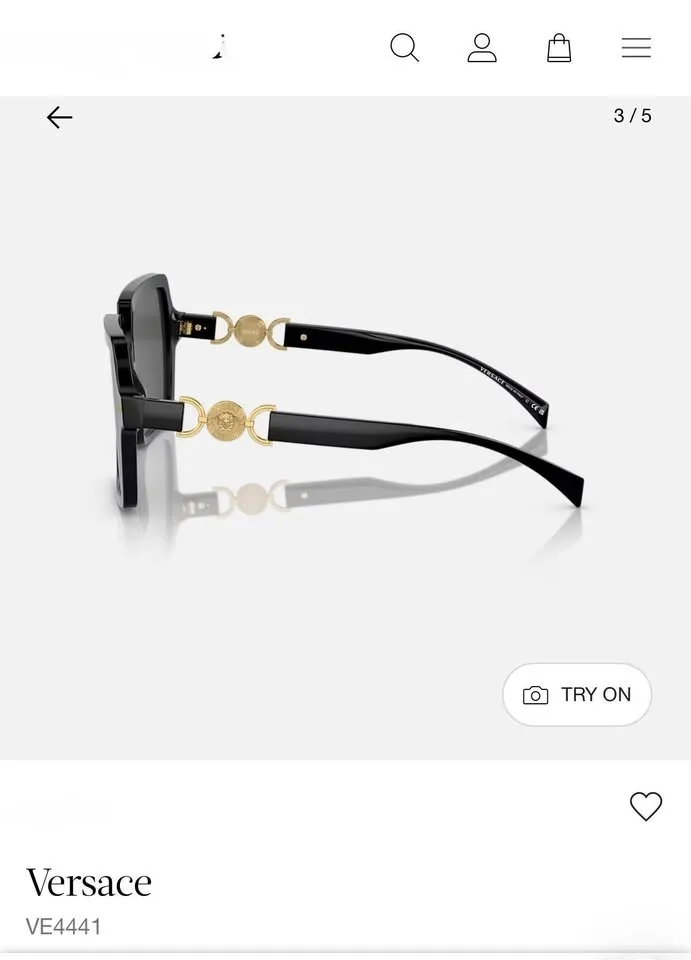 Gucci, Prada, Versace and ray ban round reverse sunglasses image indicator(6)