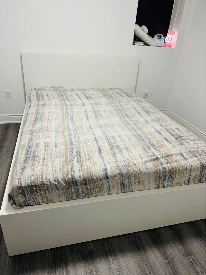 IKEA Bed Frame with 4 Storage Drawers + Mattress - photo 2