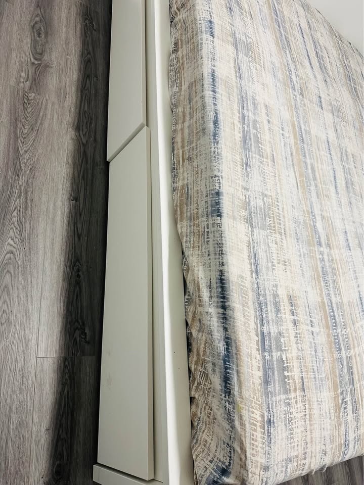 IKEA Bed Frame with 4 Storage Drawers + Mattress - photo 5