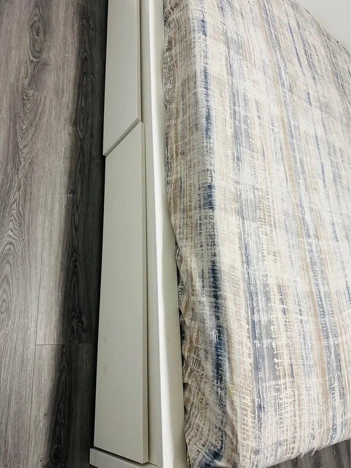 IKEA Bed Frame with 4 Storage Drawers + Mattress image indicator(5)