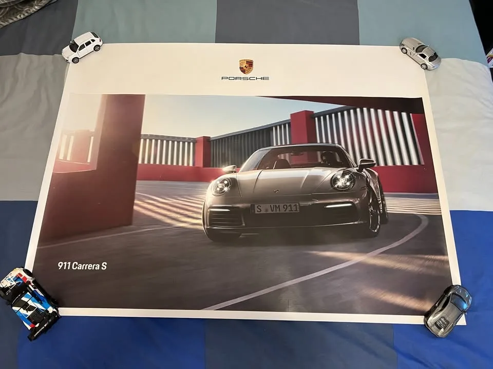 Large Porsche 911 Poster image indicator(2)
