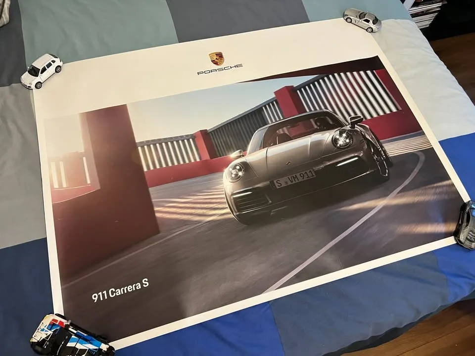 Large Porsche 911 Poster image indicator(4)