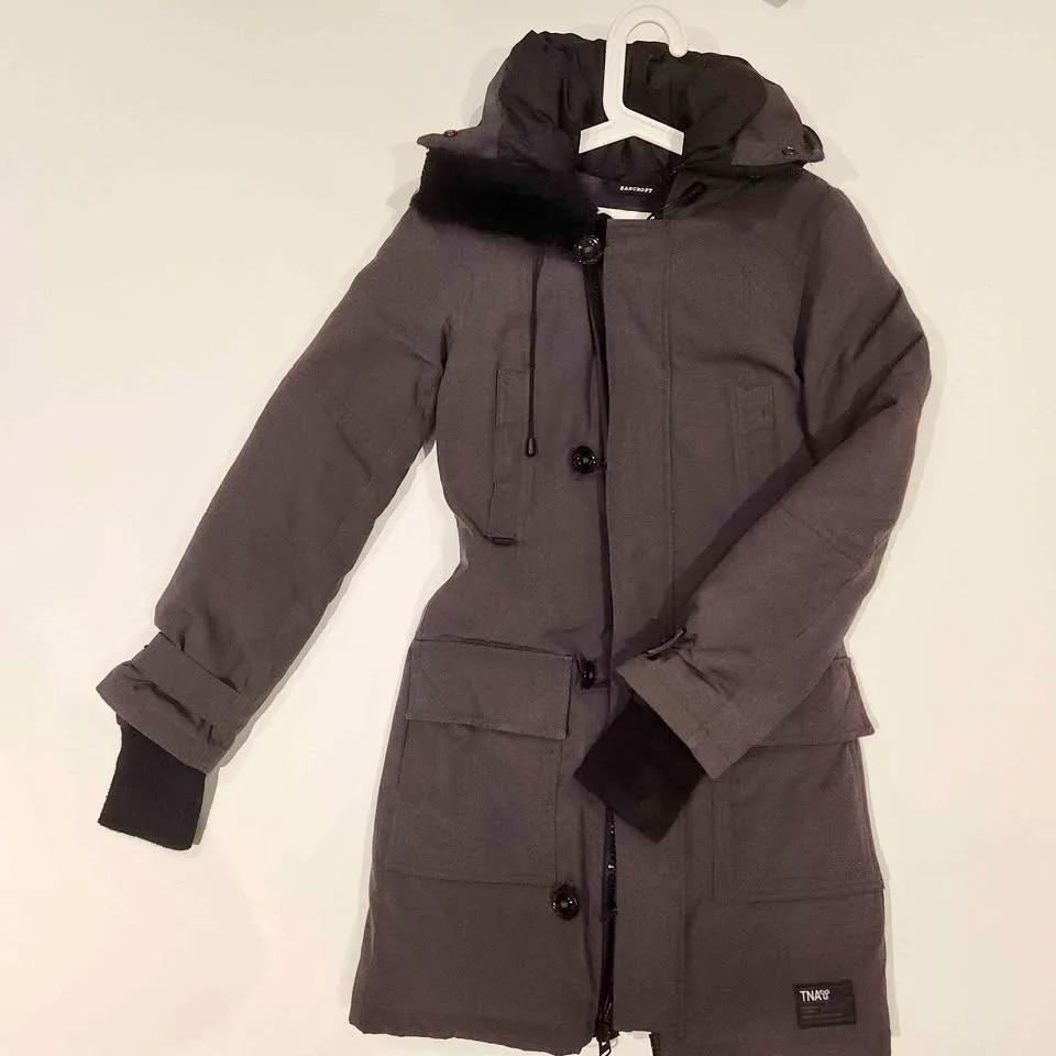 Aritzia Bancroft grey winter jacket - xx small