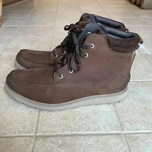Sorel Madson II Moc Toe WP Snow Boot Sz 15