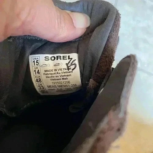 Sorel Madson II Moc Toe WP Snow Boot Sz 15 - photo 5