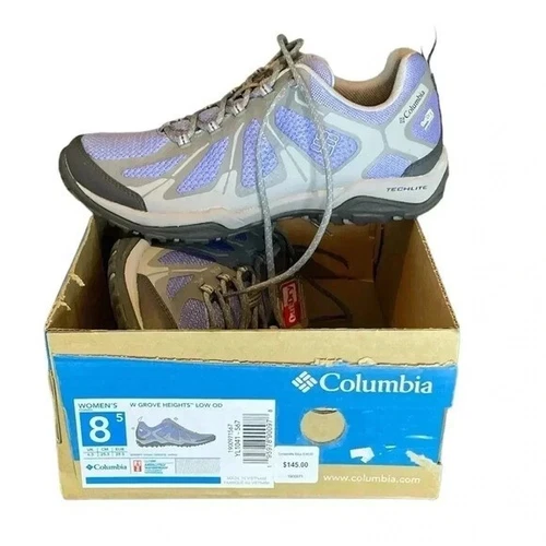 Columbia Women's Grove Heights Low Out Dry Trail Shoe sz 8.5