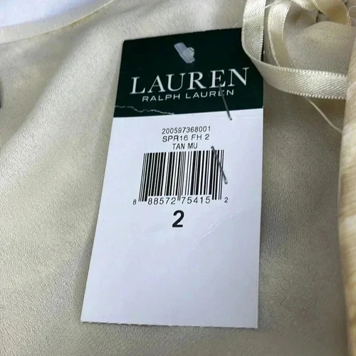 Lauren by Ralph Lauren python print skirt sz 2 - photo 3
