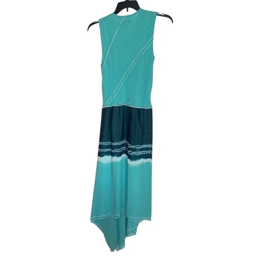 Donna Karan New York tie dye faux wrap dress sz 8 - photo 4