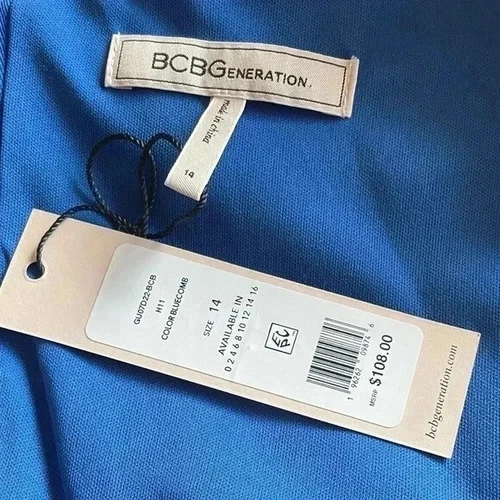 BCBGeneration Balloon-Sleeve Babydoll Dress sz 14 - photo 4